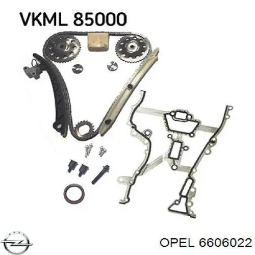 Купить 6606022 Opel Набор цепи грм