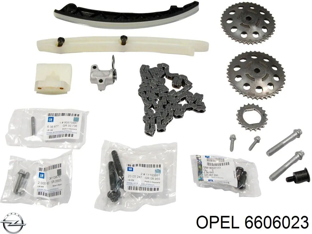 6606023 Opel Комплект цепи