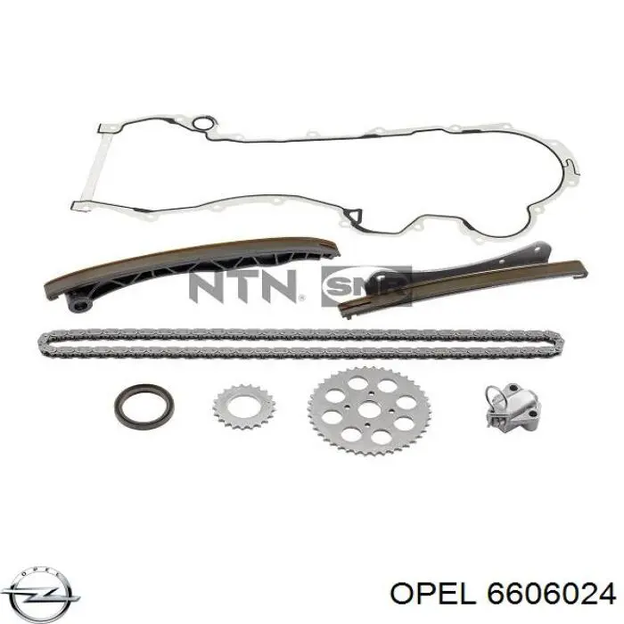 Ремкомплект ГРМ Opel 6606024 цена, от 62.62 USD