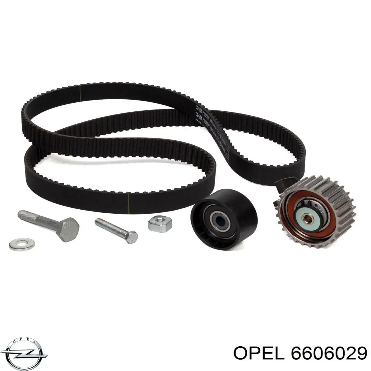 6606029 Opel Комплект ремня ГРМ