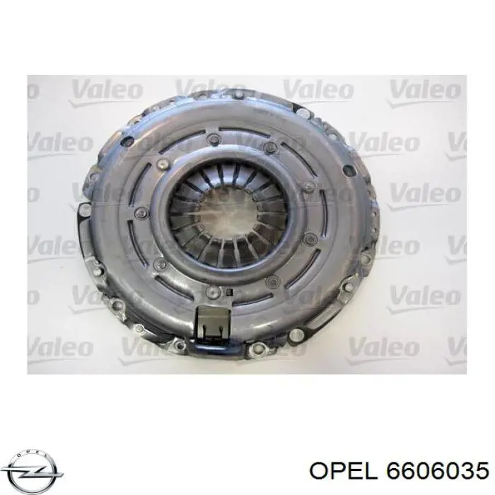 Комплект сцепления (3 части) Opel 6606035 цена, от 237.97 USD