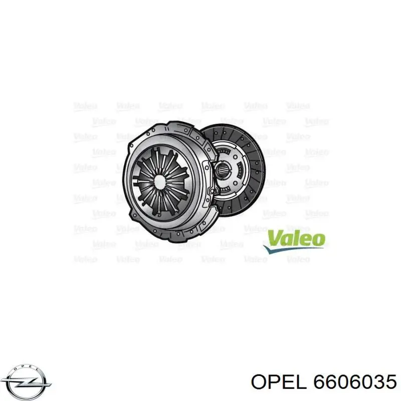 Сцепление 6606035 Opel