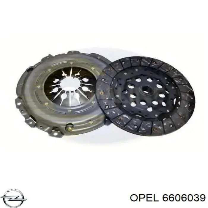 6606039 Opel сцепление