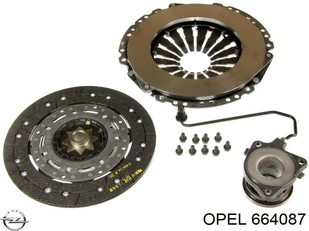 Диск сцепления 93183760 Opel