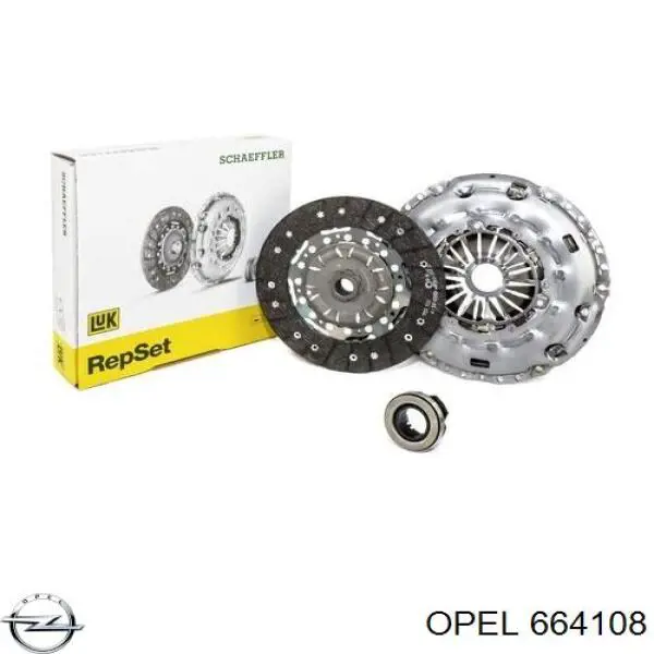 Купить 664108 Opel Диск сцепления