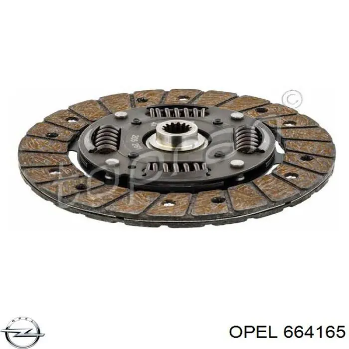 Купить 90399412 Opel Диск сцепления