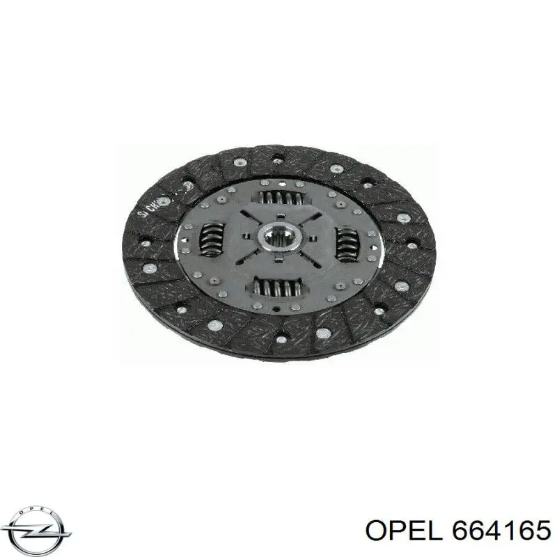 Диск сцепления 90399412 Opel