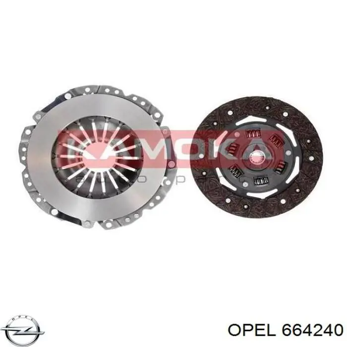 Диск сцепления Opel 664240 цена, от 56.10 USD