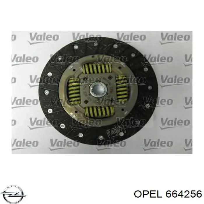 Диск сцепления Opel 664256 цена, от 33.75 USD