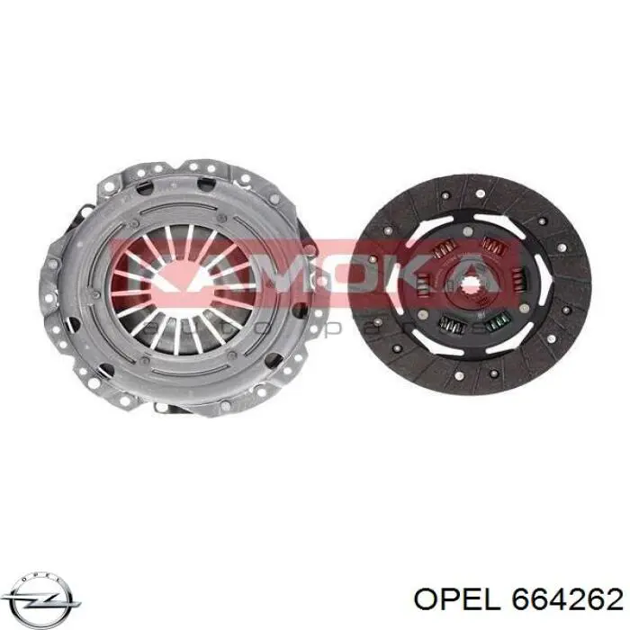 Купить 664262 Opel Диск сцепления