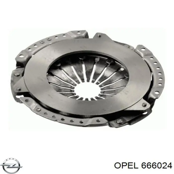 666024 Opel корзина сцепления