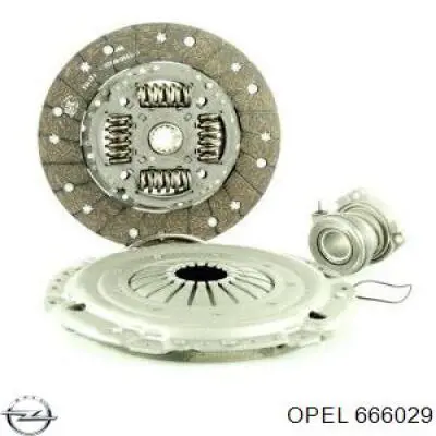 Лепестковая корзина сцепления Opel 666029 цена, от 46.56 USD