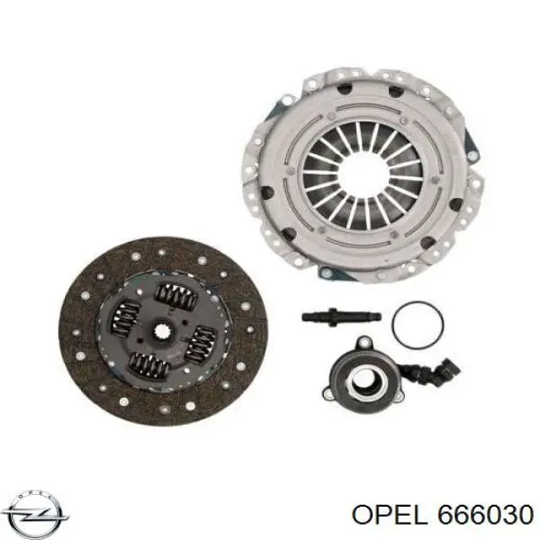Лепестковая корзина сцепления Opel 666030 цена, от 57.25 USD