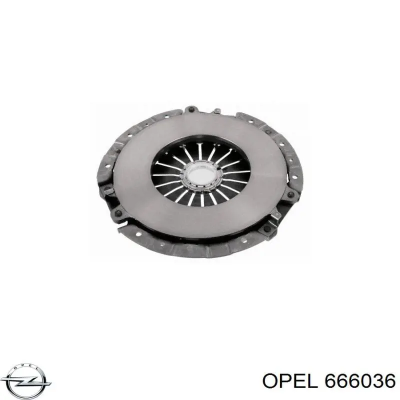 Лепестковая корзина сцепления Opel 666036 цена, от 487.01 USD