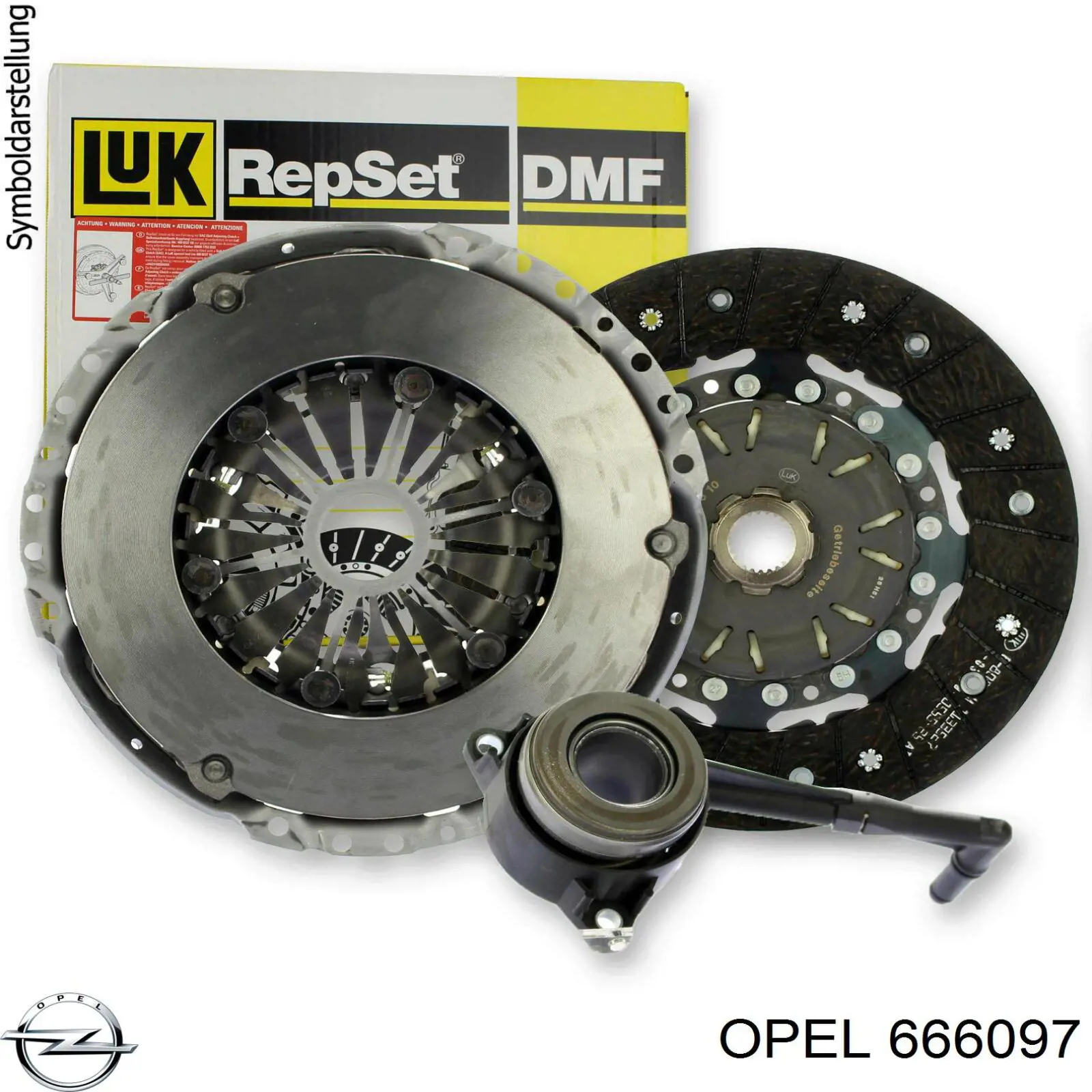 Корзина диска сцепления Opel 55575959