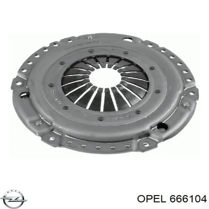 Купить 666104 Opel Корзина сцепления