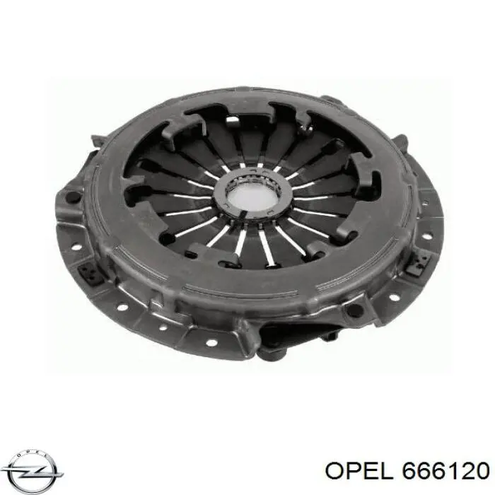 666120 Opel корзина сцепления