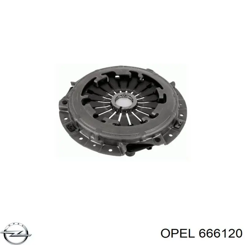 666120 Opel Нажимной диск сцепления