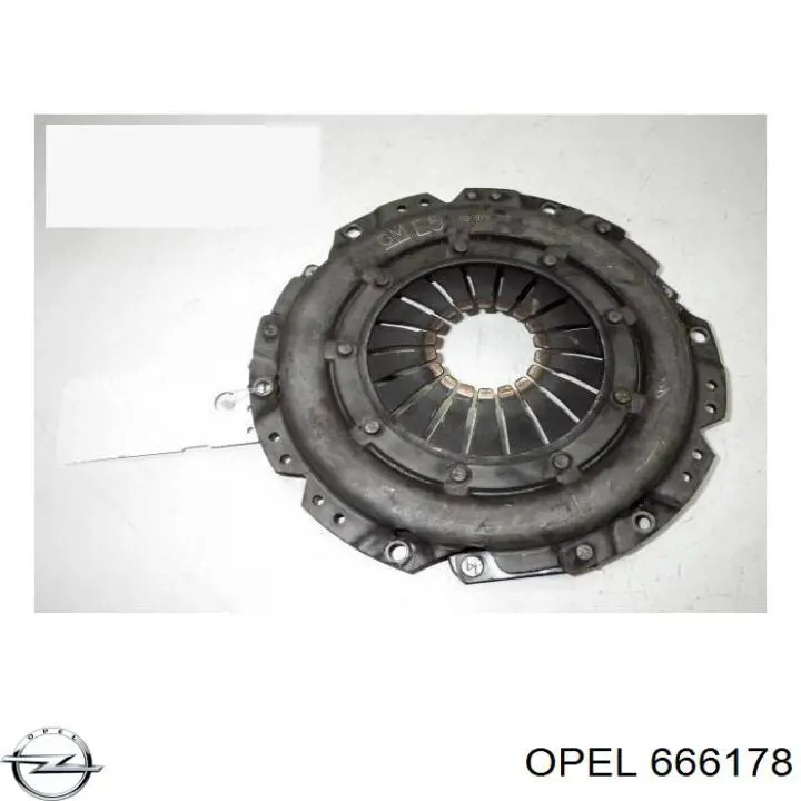 0666178 Opel корзина сцепления