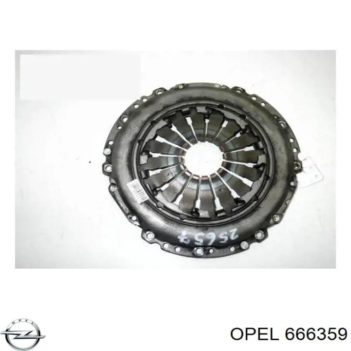 666359 Opel корзина сцепления
