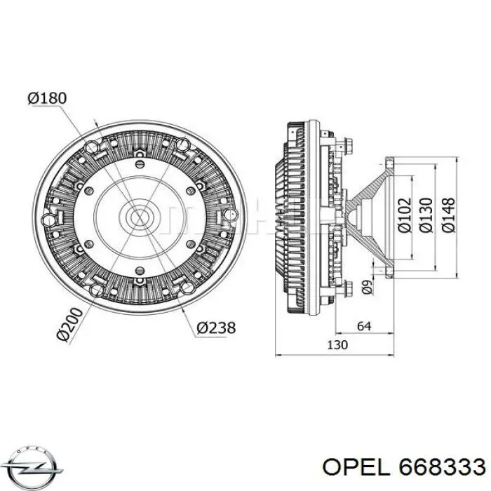  97020903 Opel