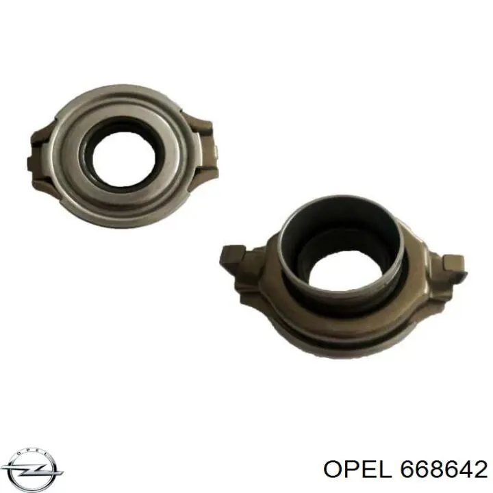 668642 Opel Подшипник выжимной сцепления