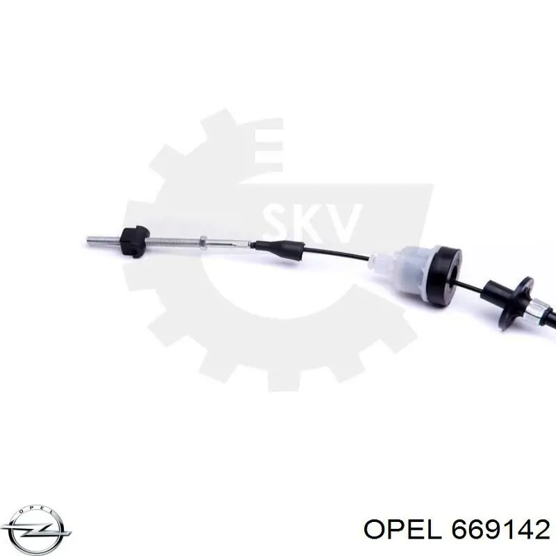 Купить 669142 Opel Трос сцепления