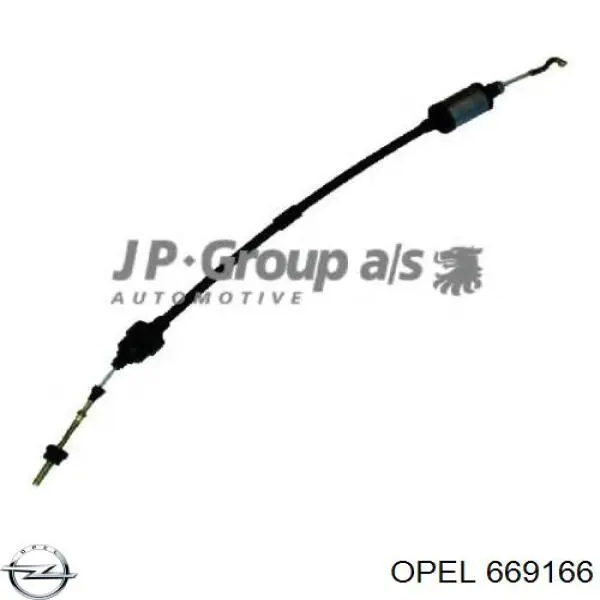 669166 Opel Трос сцепления
