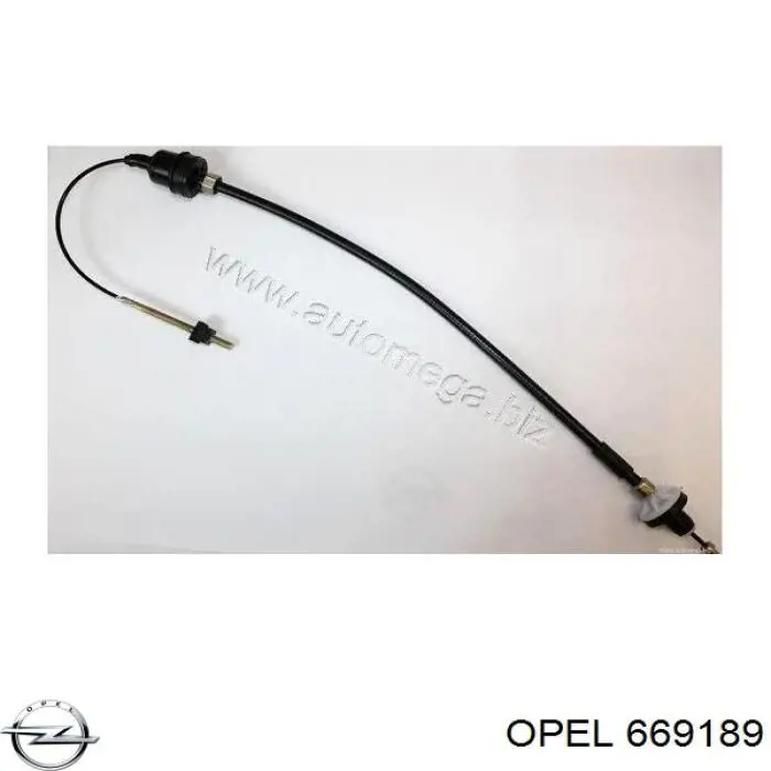 669189 Opel трос сцепления