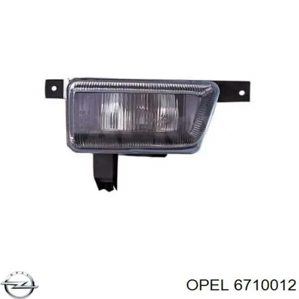 Фара противотуманная, правая Opel 6710012 цена, от 25.34 USD