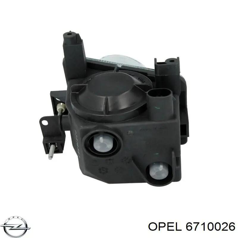 Фара противотуманная правая 6710026 Opel