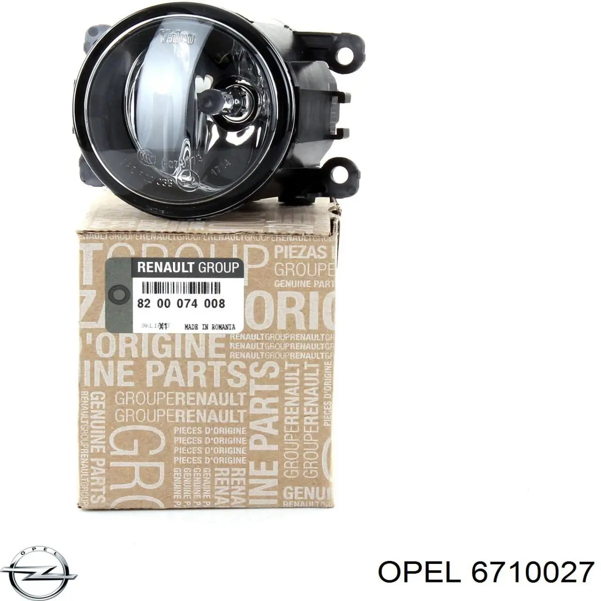 ПТФ Opel 6710027 цена, от 22.78 USD