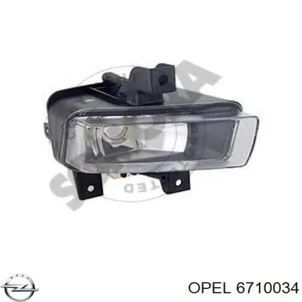 Купить 6710034 Opel Туманка правая