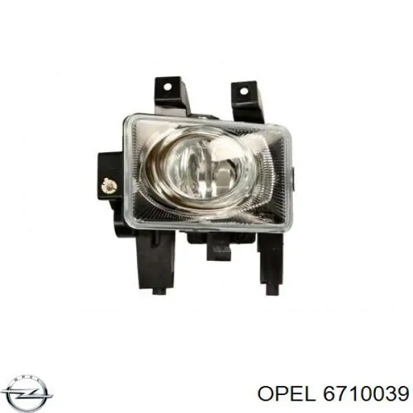 Фара противотуманная, левая Opel 6710039 цена, от 39.51 USD