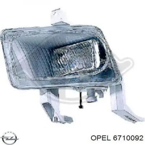 Фара противотуманная, правая Opel 90512451 цена, от 21.09 USD