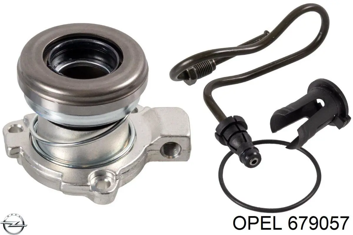 679057 Opel Цилиндр сцепления рабочий в сборе с выжимным подшипником