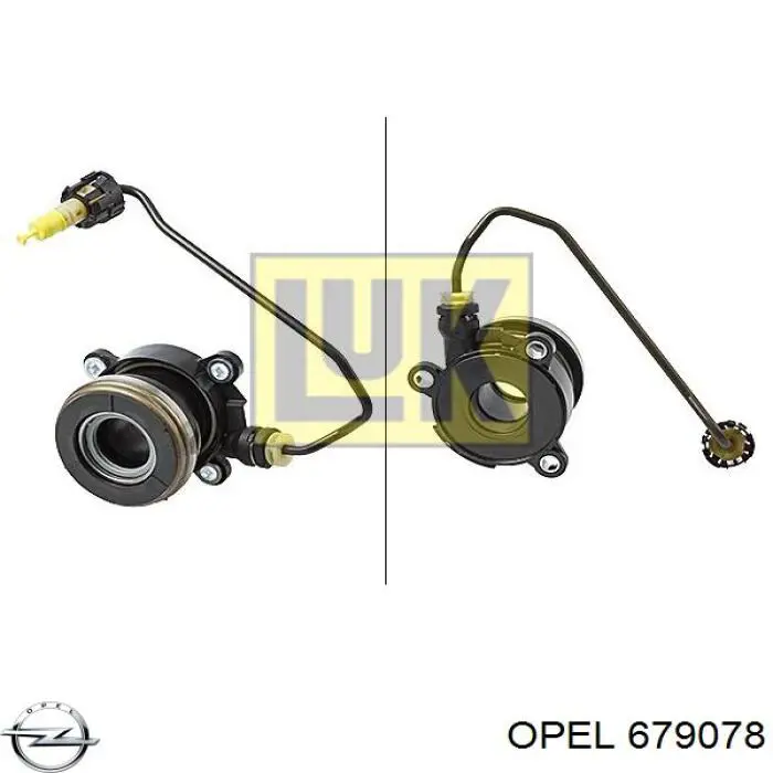 Рабочий цилиндр сцепления в сборе 679078 Opel