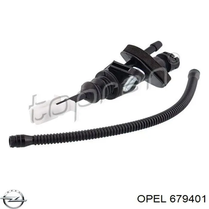 679401 Opel Цилиндр сцепления, главный