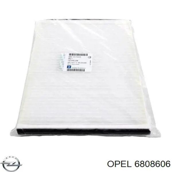 Купить 6808606 Opel Фильтр салона угольный