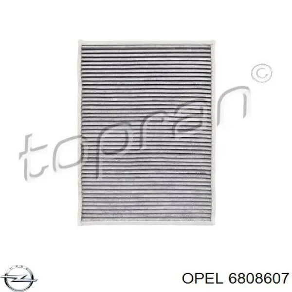 Фильтр воздушный отопителя Opel 6808607 цена, от 6.78 USD