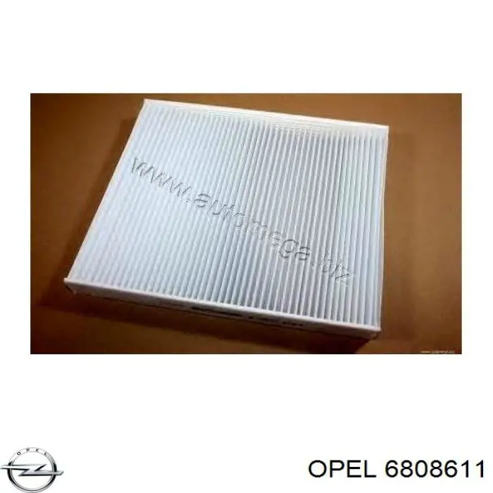 6808611 Opel фильтр салона