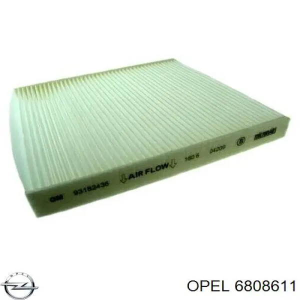 Фильтр воздушный отопителя Opel 6808611 цена, от 4.80 USD