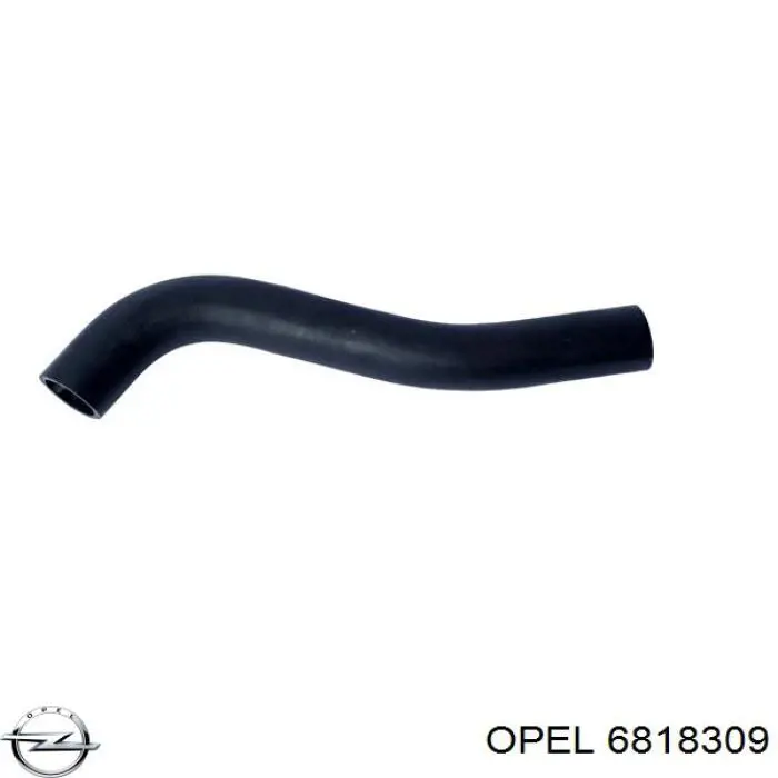 6818309 Opel mangueira do radiador de aquecedor (de forno, fornecimento)