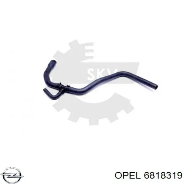 Купить 6818319 Opel Патрубок на печку