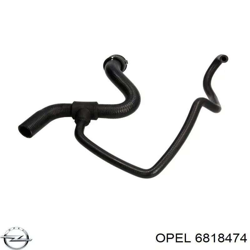 Шланг радиатора печки обратка Opel 6818474 цена, от 10.11 USD