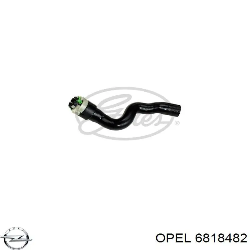 Патрубок отопителя Opel 6818482 цена, от 17.33 USD