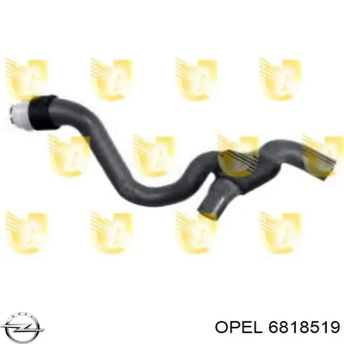Шланг радиатора печки обратка Opel 6818519 цена, от 23.08 USD