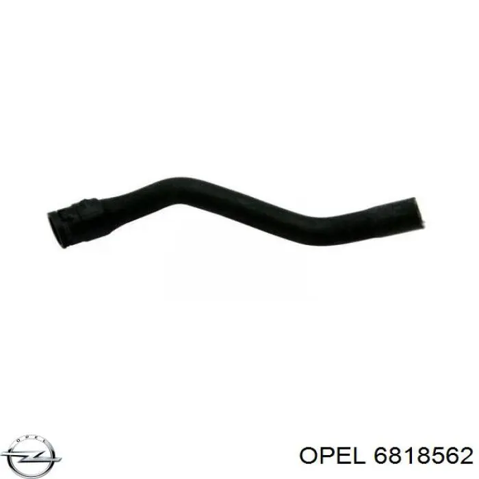 6818562 Opel mangueira do radiador de aquecedor (de forno, fornecimento)