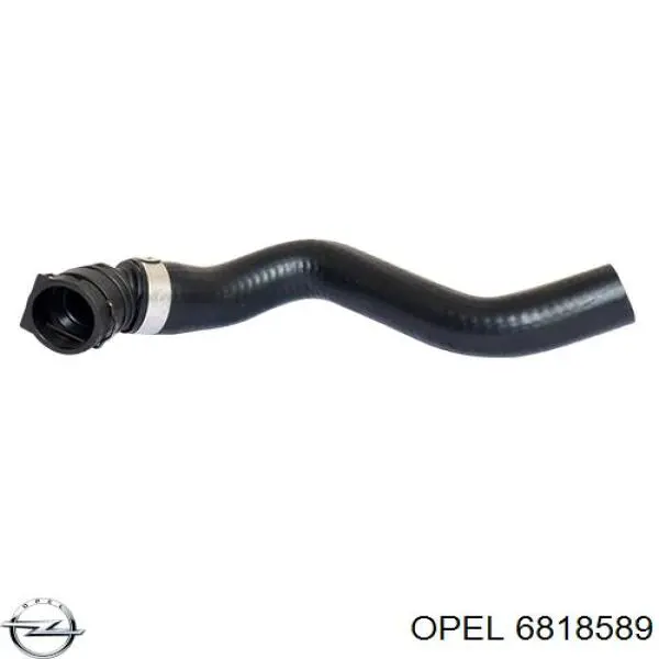 6818589 Opel Шланг радиатора печки