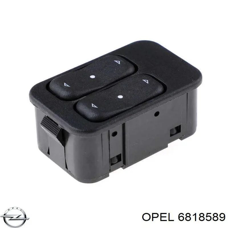 6818589 Opel шланг радиатора отопителя (печки, подача)